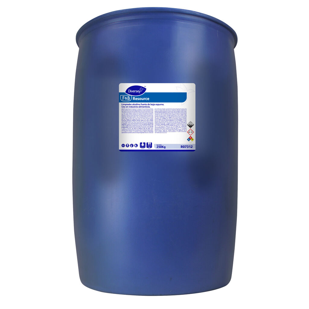 RESOURCE 250kg - LÍQUIDO ALCALINO PARA LIMPIEZA PESADA